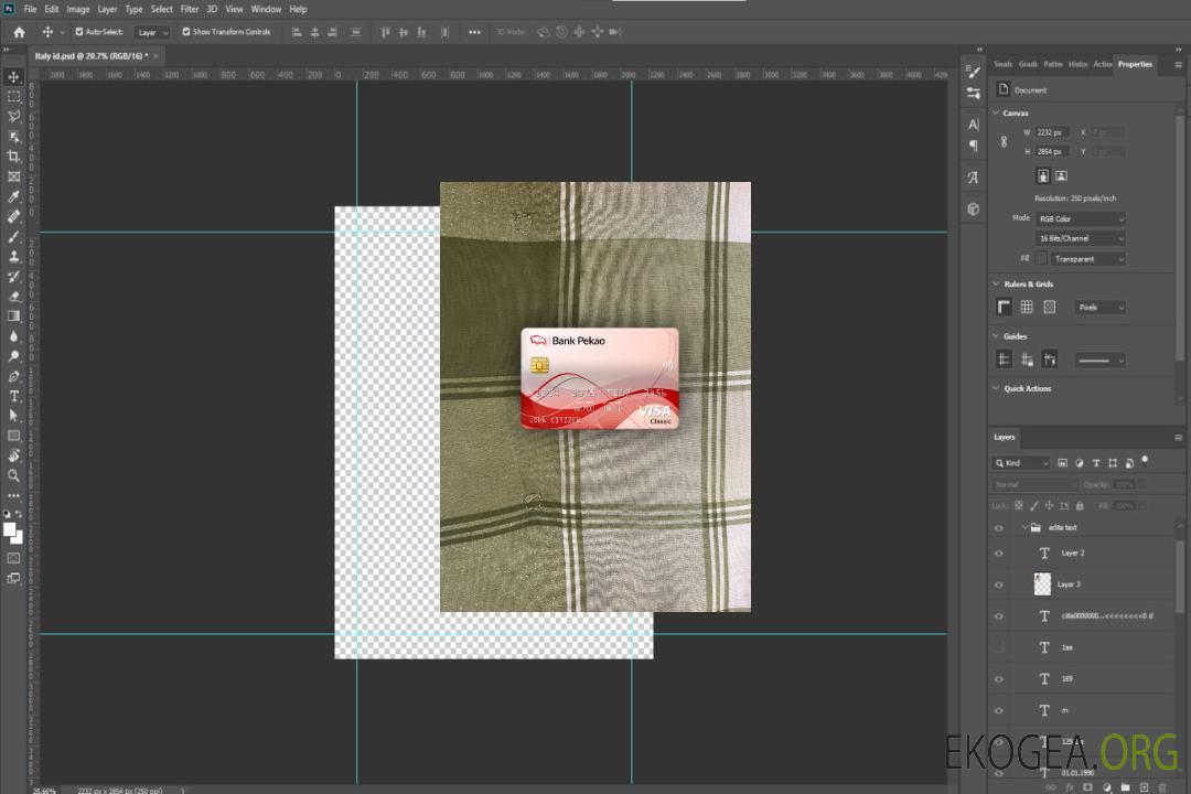 Pologne Banque Pekao S.A banque visa carte classique photolook , template Pologne Banque Pekao S.A banque visa carte classique photolook , template